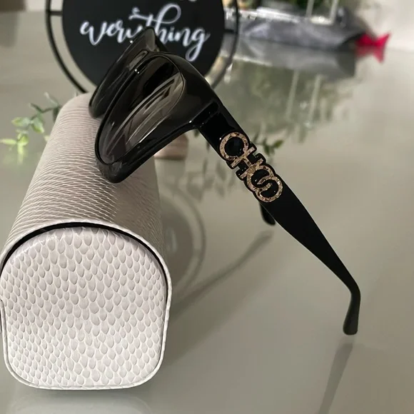 New, authentic jimmy choo women's Rikki/G/S 55mm sunglasses - Picture 4 of 14